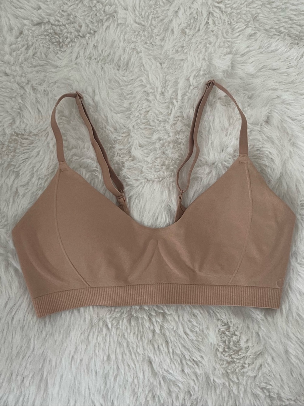 Calvin Klein Nude/Tan Bonded Flex Lightly Lined Bralette